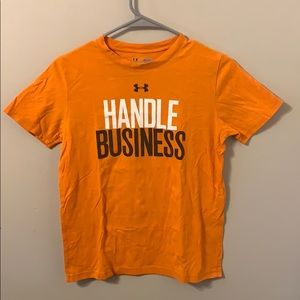 Handel business Under Armour shirt
